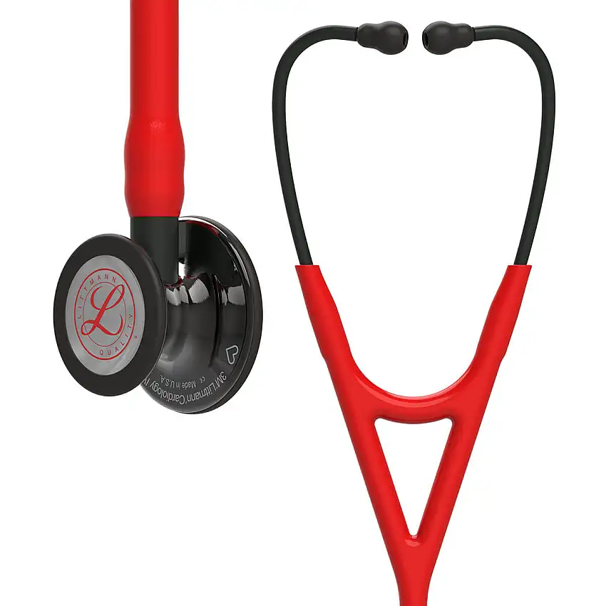 Littmann Stéthoscope de diagnostic Cardiology IV – Limited Heart Day Edition Red/Stem Black