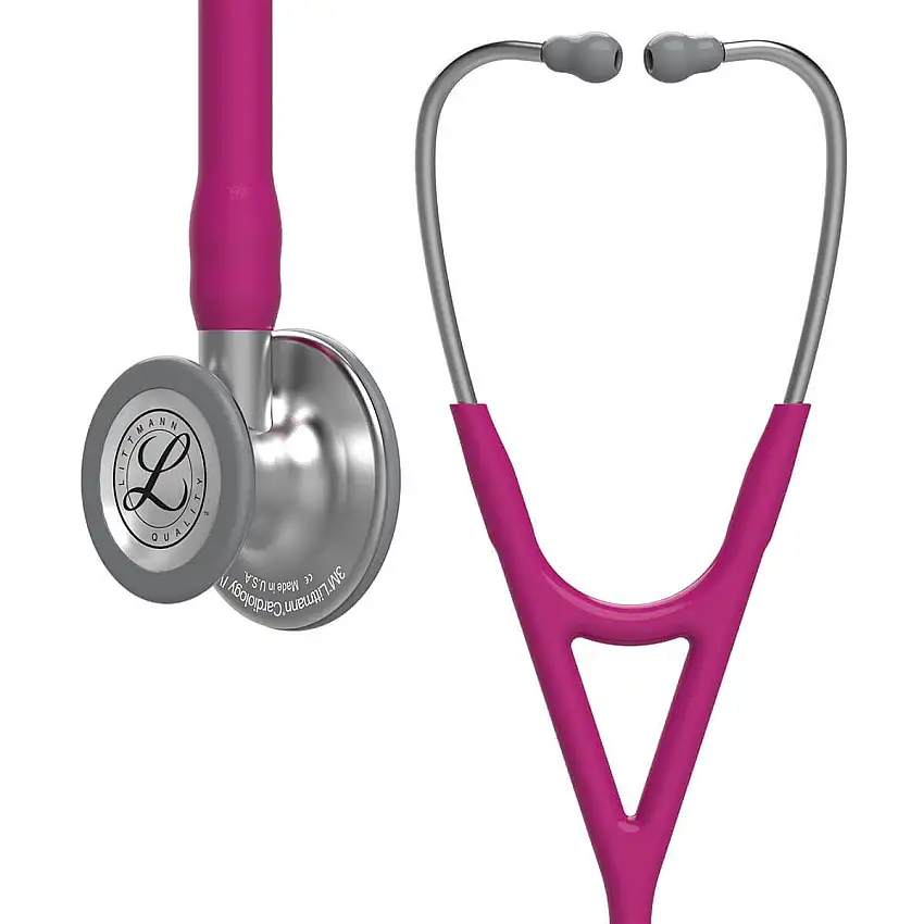 Littmann Stéthoscope Cardiologie IV – Stainless Steel Edition Framboise