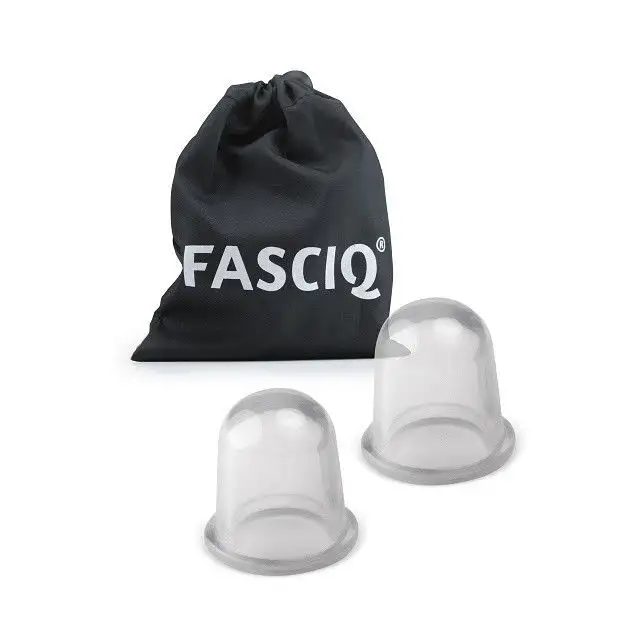 FASCIQ Ventouses en Silicones pour cupping Petites 2x