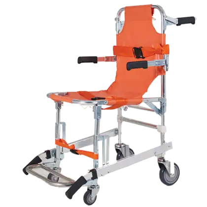 Chaise d'évacuation - assise souple en cuir