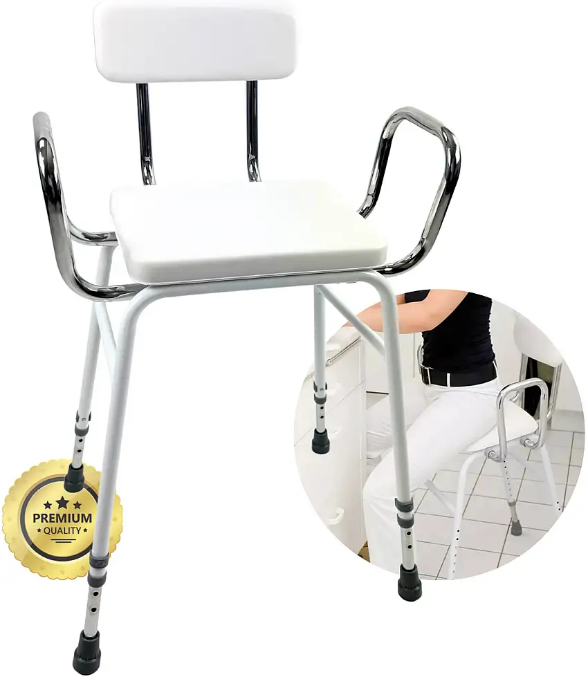 Tabouret Haut Cuisine et Maison | Chaise de Soutien Réglable