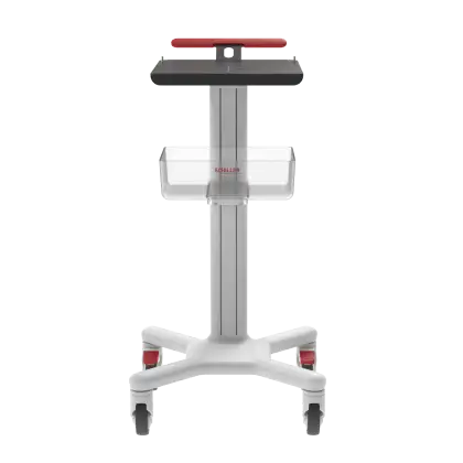 Chariot avec panier schiller pour Cardiovit AT102 G2 et AT102