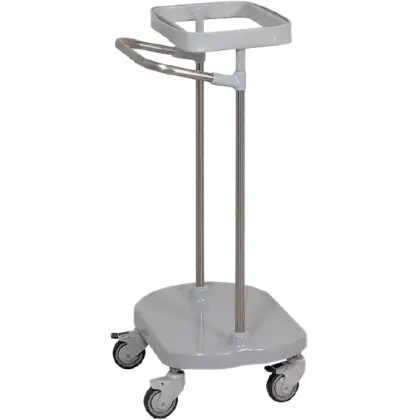 Chariot porte sac poubelle ou sac à linge Hidemar