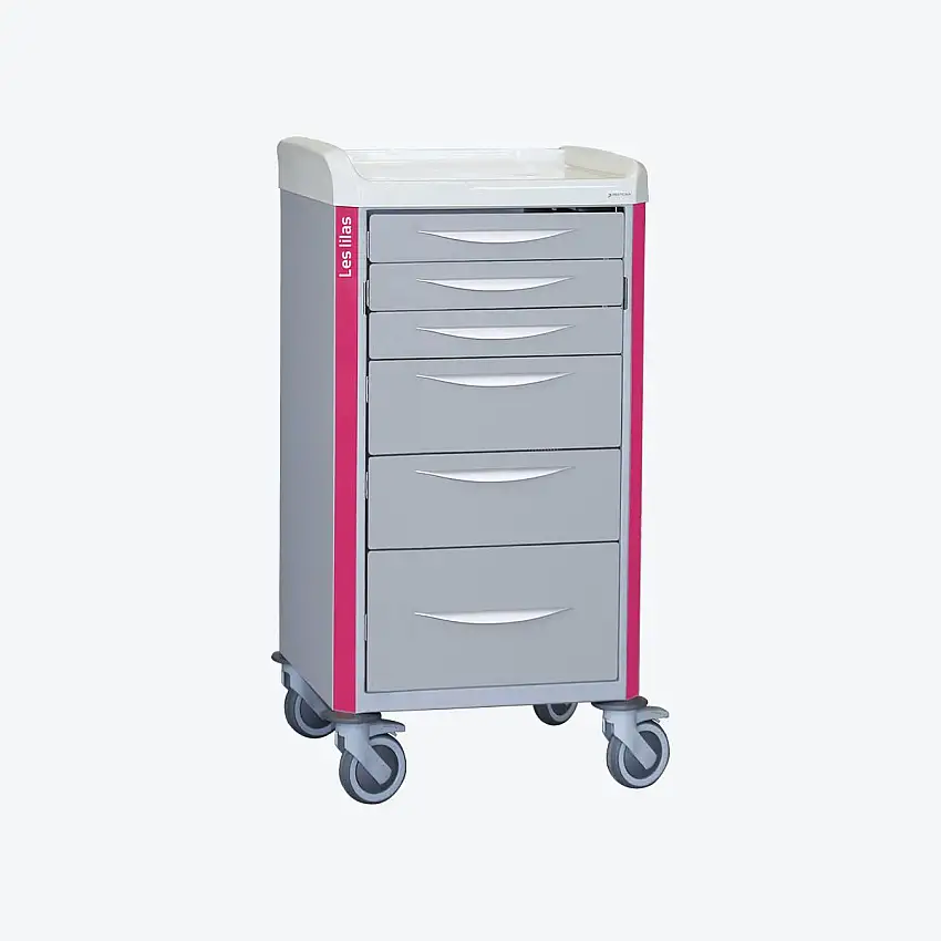 Chariot de soins - Tiroirs télescopiques - Neop - 400 X 400 - Praticima