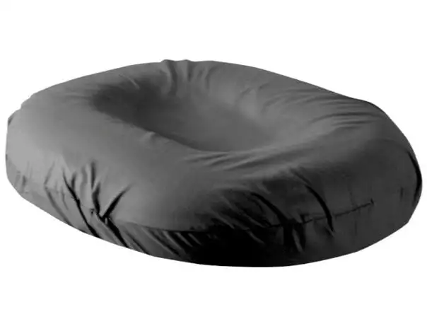 Coussin Antiescarres Ovale en Viscoélastique pour les Hémorroïdes