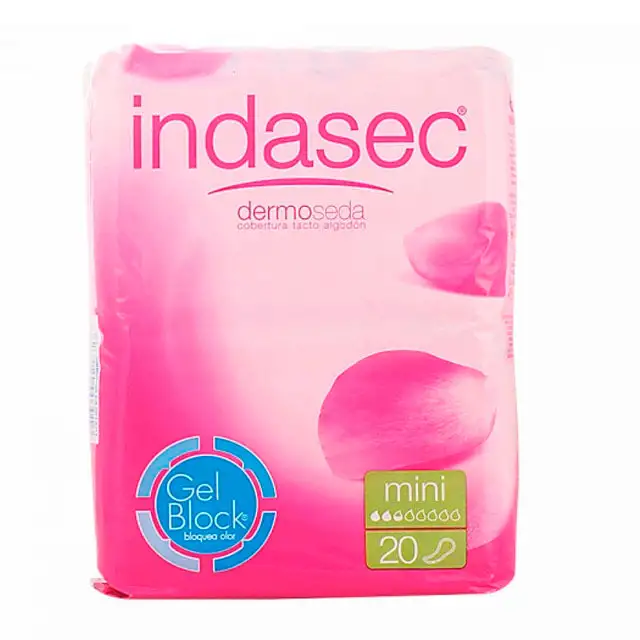 Protège-slips en Coton Mini pour l'incontinence Urinaire | 20 Unités