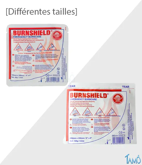 Compresse Burnshield