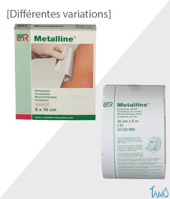 COMPRESSES METALLINES