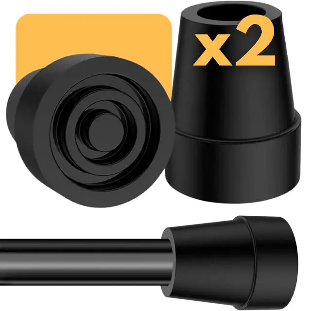 Embouts pour Cannes Antidérapants et Adaptables | 2 unités