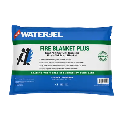 Couverture anti feu Water Jel 183 x 152 cm avec support