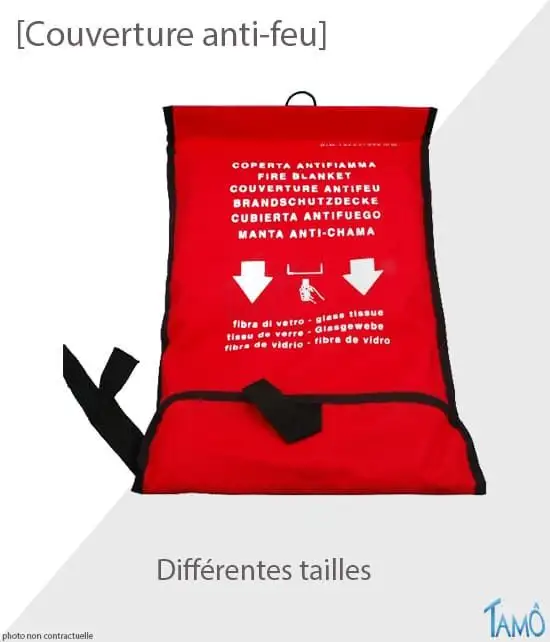 Couverture anti-feu