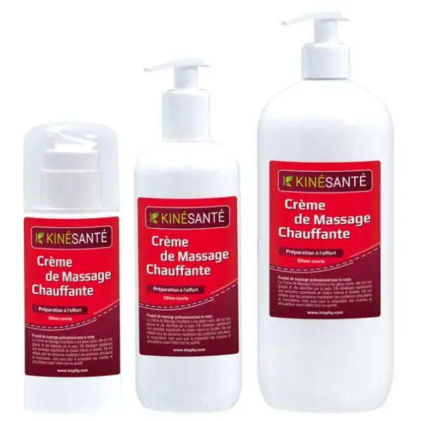Crème de massage chauffante - Insphy