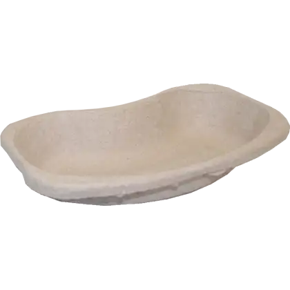 Cuvette haricot en carton à usage unique (lot de 300)