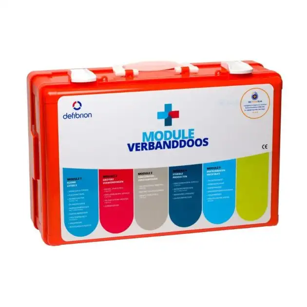 Trousse de premiers secours défibrion modulaire