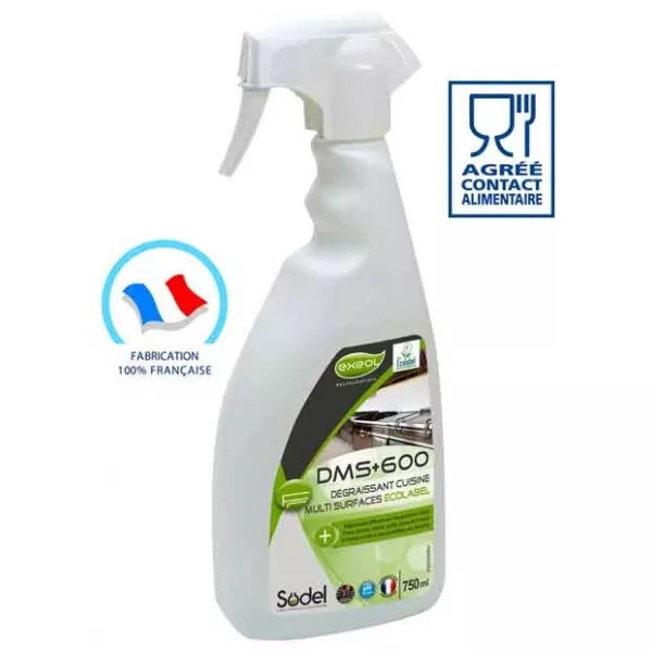 Dégraissant cuisine surpuissant multi surfaces DMS+600