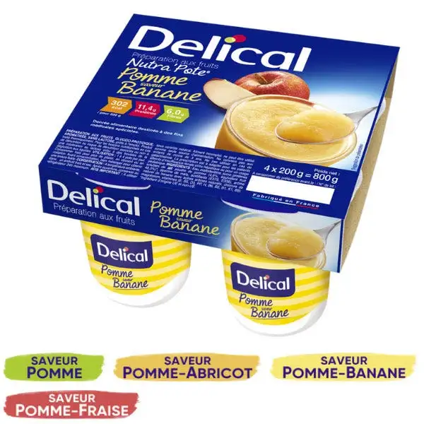 Compote Nutra'pote x4 - Délical