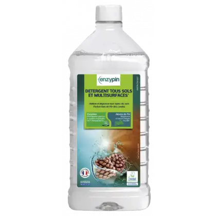 Détergent désinfectant multisurfaces Actionpin Enzypin (1 ou 5 litres)