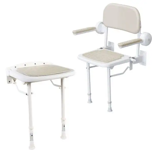 Siège douche relevable avec dossier Lagon Confort - Identités