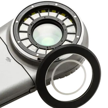 Embout de contact de rechange pour dermatoscope Illuco IDS-1100