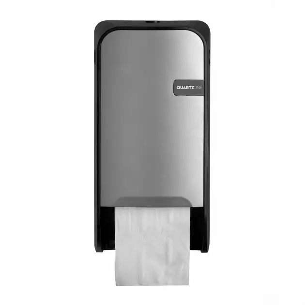 EuroProducts QuartzLine Porte-rouleau de papier toilette rouleaux de capuchon