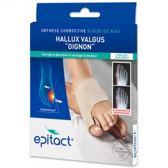 Epitact orthèse corrective nuit hallux valgus oignon taille M