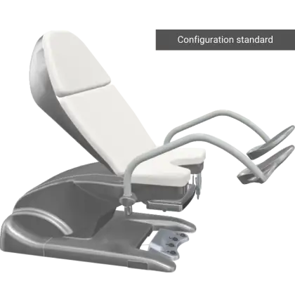 Fauteuil de gynécologie électrique Schmitz Arco-matic 200M (2 moteurs)