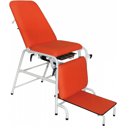 Fauteuil de gynécologie fixe Vog Médical + marchepied