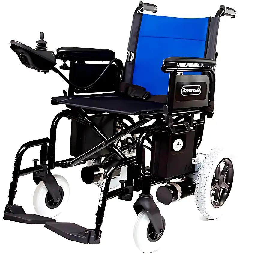 Fauteuil Roulant Électrique | Système de Pliage Rapide - Pneumatiques