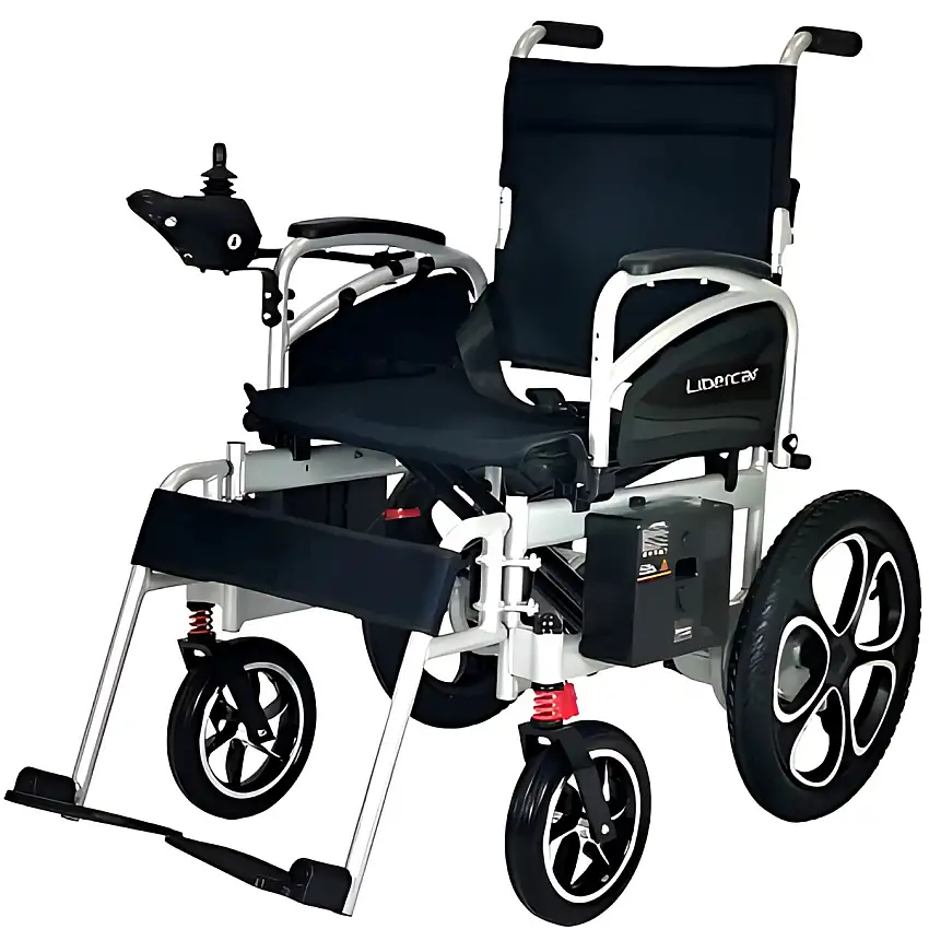 Fauteuil Roulant Pliable avec Batteries Gel | 5 Vitesses