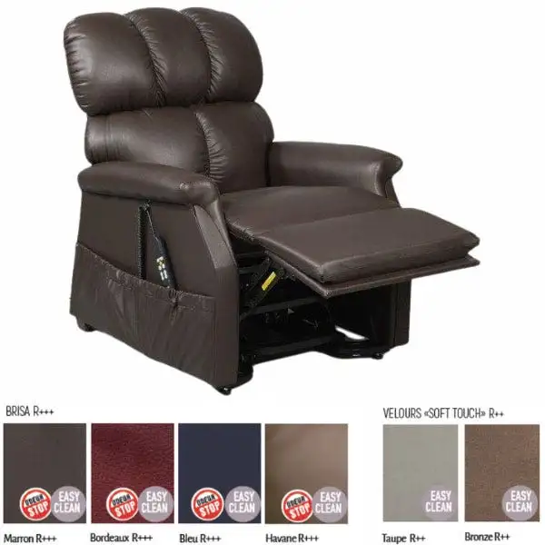 Fauteuil releveur Confort Plus 2 moteurs - Medtrade