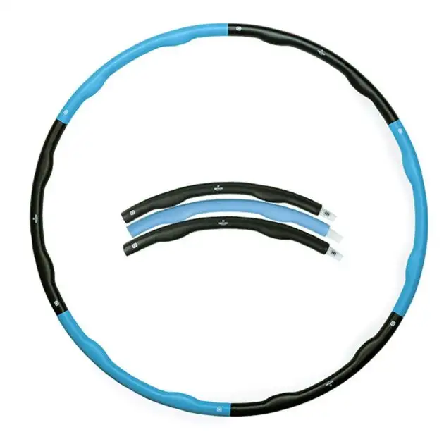 Matchu Sports - Fitness Hula Hoop 2 kg - Noir/Bleu