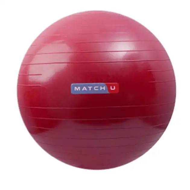Ballon de fitness Matchu rouge 55 cm