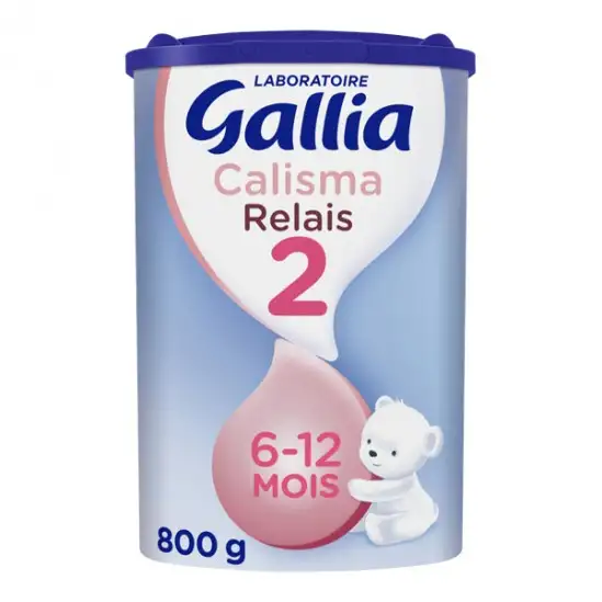 Gallia calisma relais lait 2ème âge 800g