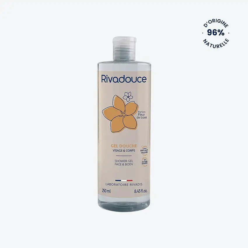 Gel douche hydratant - 2 en 1 - Fleur de Tiaré - Rivadouce
