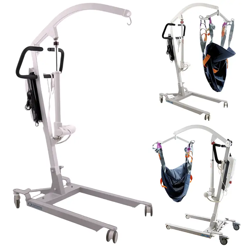 Grue Électrique pour Transfert de Patients | Sans Harnais