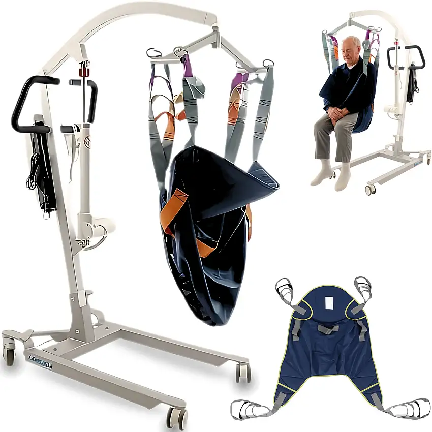 Grue pour Élever Patients Haute Qualité | Harnais Inclus - M