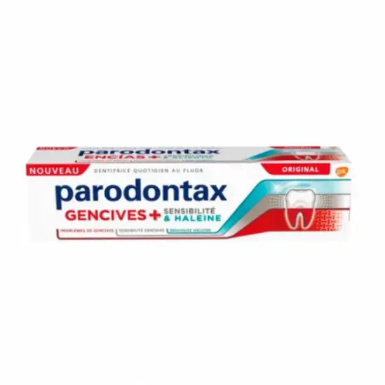 Parodontax dentifrice gencives + sensibilité et haleine