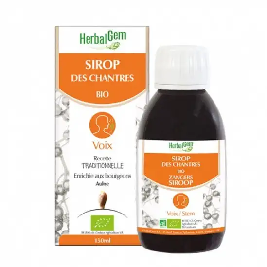 Herbalgem sirop des chantres bio 150ml