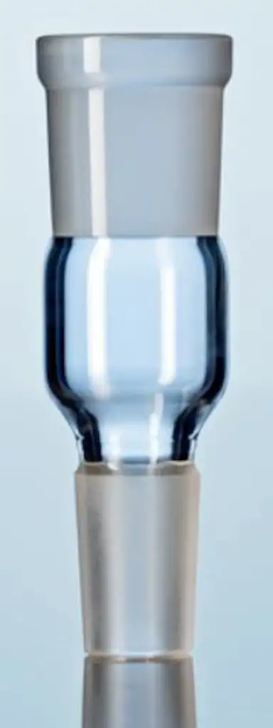 ADAPTATEUR EN VERRE DURAN CONNEXION 29/32, CONE 14/23