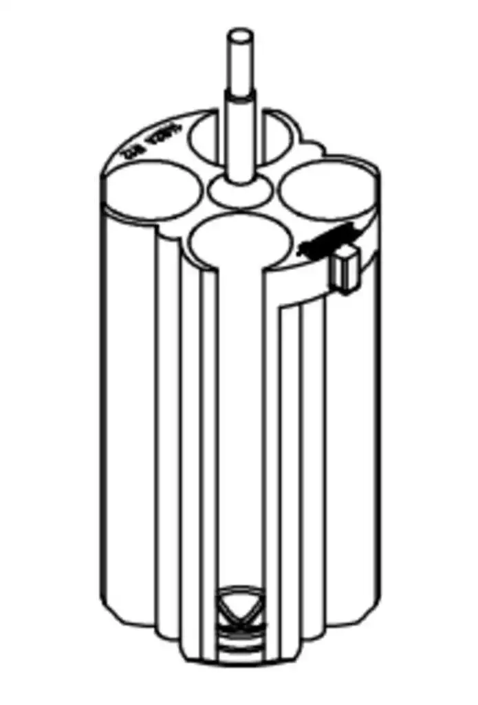 ADAPTATEUR TUBE 4X15ML DIAM. 17MM HETTICH 1482A