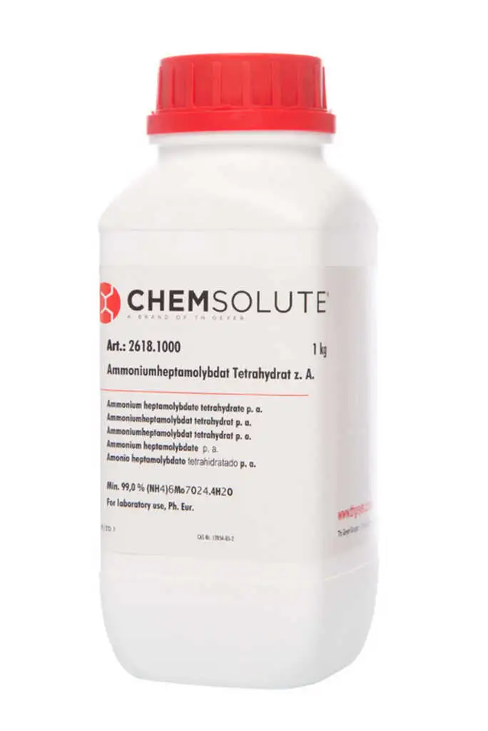AMMONIUM HEPTAMOLYBDATE TETRAHYDRATE P.A. >99% - 250G