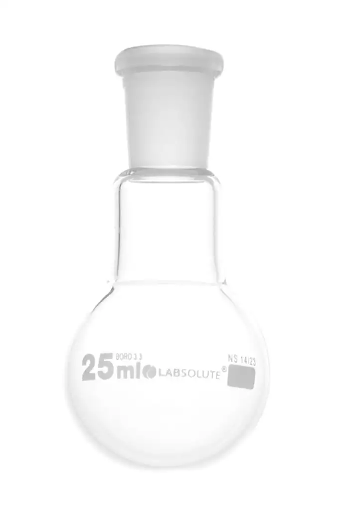 BALLON A FOND ROND COL RODE 14/23 CAP.25ML