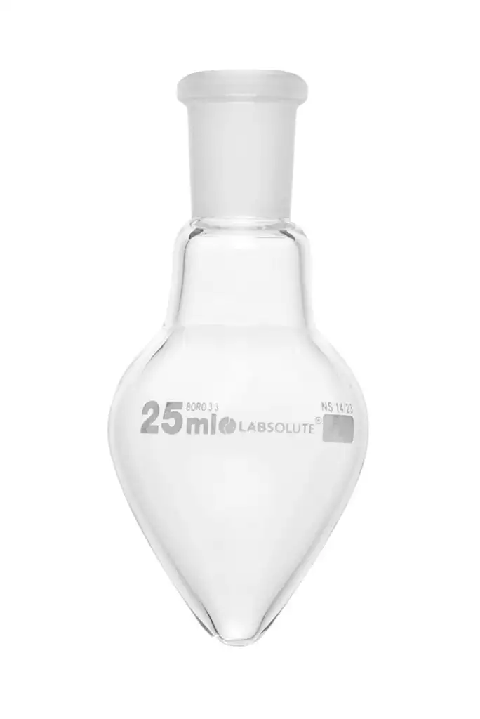 BALLON FORME POIRE COL RODE 14/23 CAP.25ML
