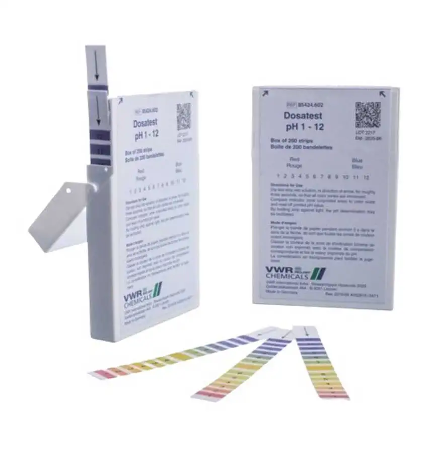 PAPIER PH POUR SOLUTIONS COLOREES DOSATEST 3,8-5,5 X200