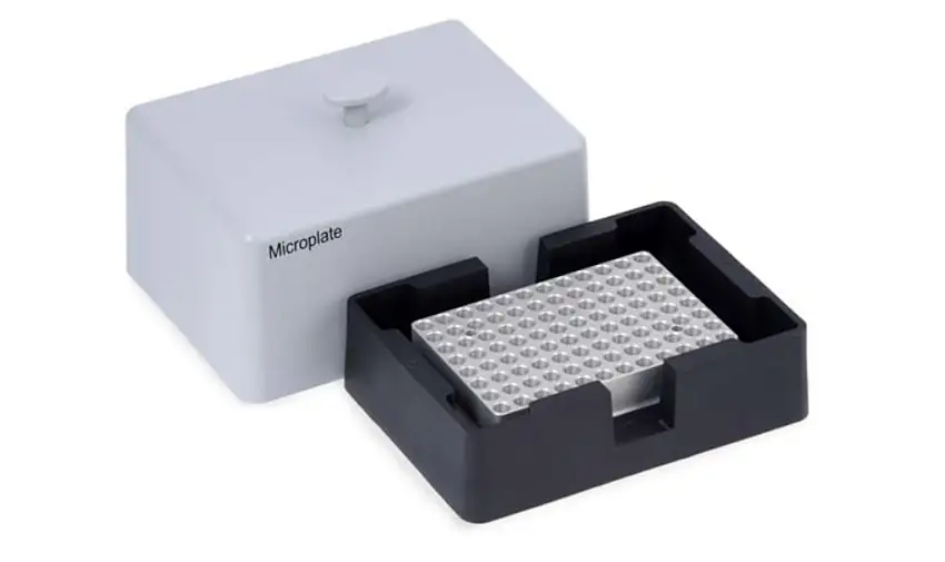 BLOC CHAUFFANT POUR TUBES PCR 0,2ML D.16,3X7,7X11,9CM