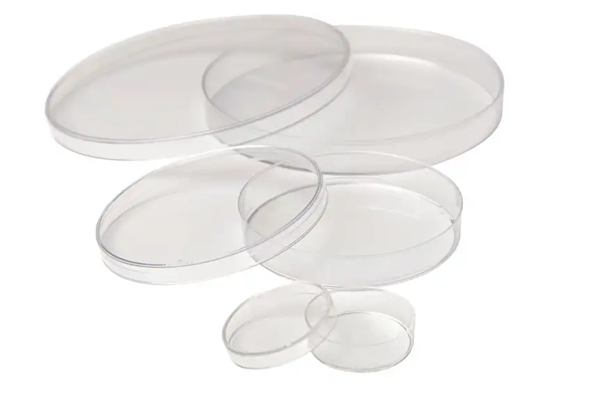 BOITE DE PETRI EN PS 3 ERGOTS STERILE D.55MM S/S.15 - X1005