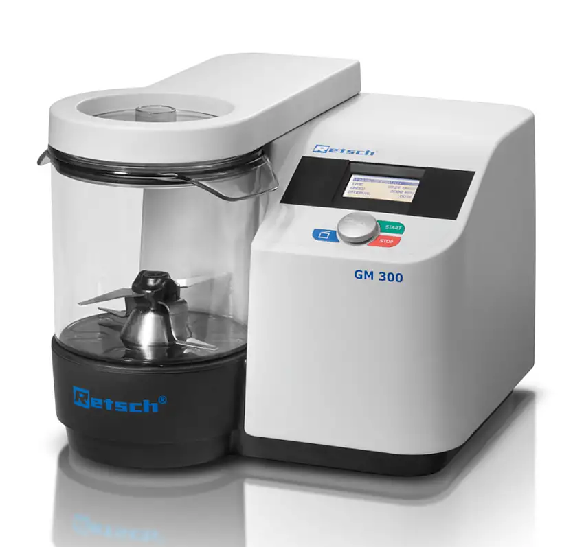 BROYEUR A COUTEAUX GRINDOMIX GM300 & RECIPIENT PLASTIQUE 5L