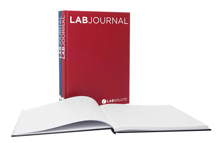 CAHIER DE LABORATOIRE CARREAUX 21,8X28,1CM COUV. BLEUE 200P