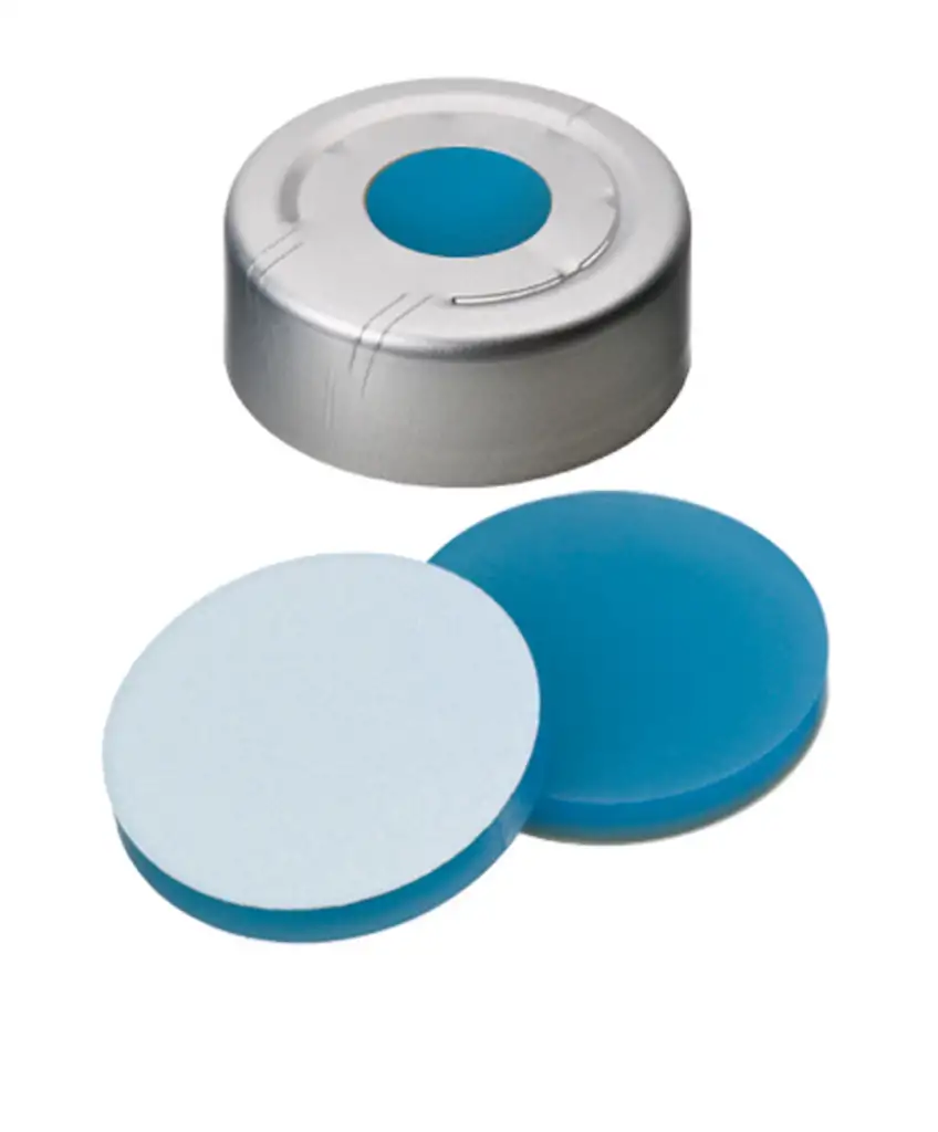 CAPSULE A SERTIR ALU 1 TROU DN 20 RAINURE SILICONE/PTFE X100