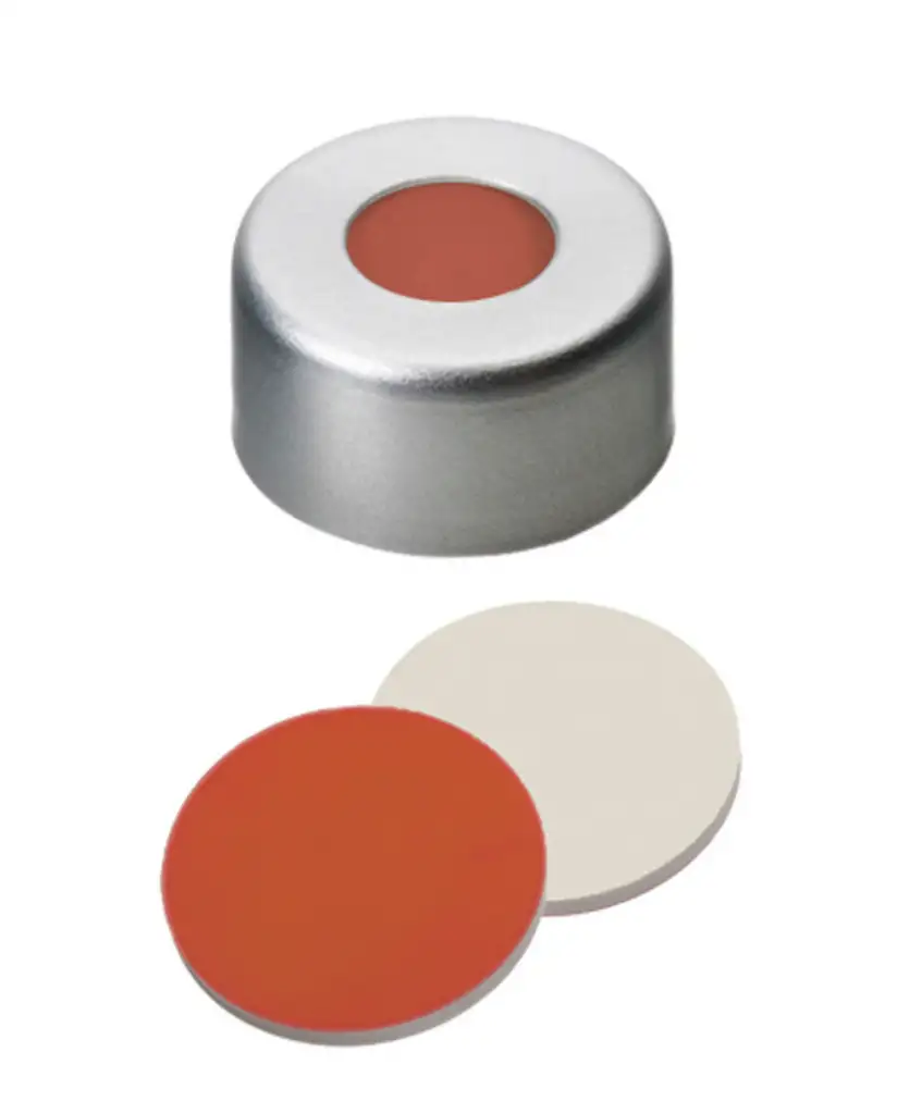 CAPSULE A SERTIR ALU 1 TROU DN11 CAOUTCHOUC/PTFE - X100